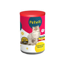 Petvit cat wet food with beef 400 g
