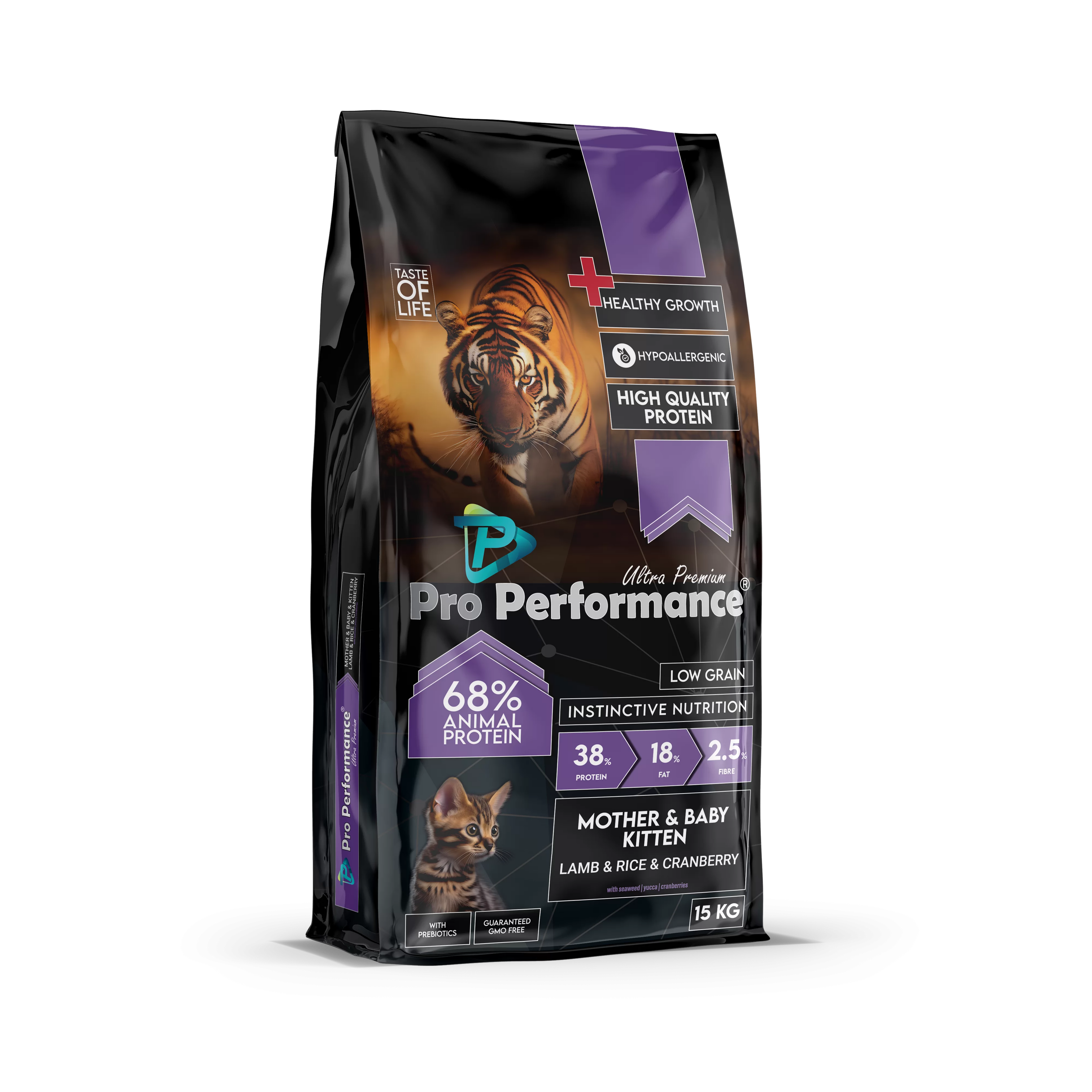 pro performance adult cat food mother & baby kitten with lamb & rice (2kg-15kg)