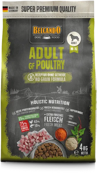 Belcando Adult GF Poultry (4kg-12.5kg)