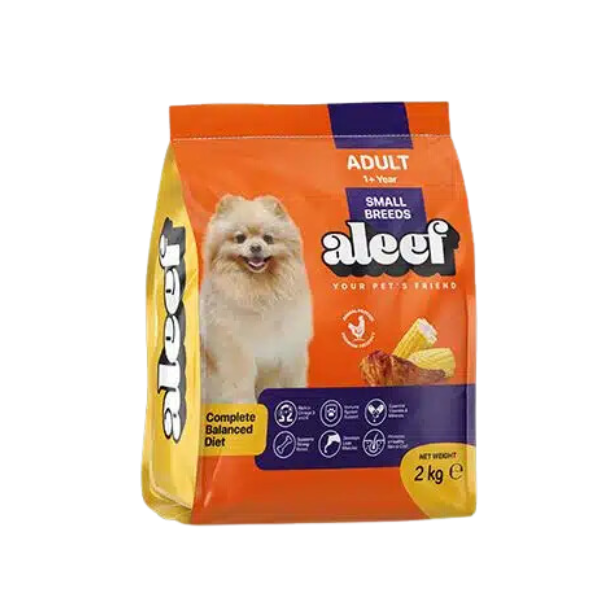 Aleef-adult small breed-dry food for dogs (2Kg)