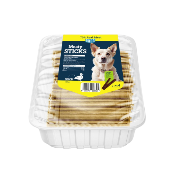 Orgo Duck Meaty Sticks - Dog Treats (500g)
