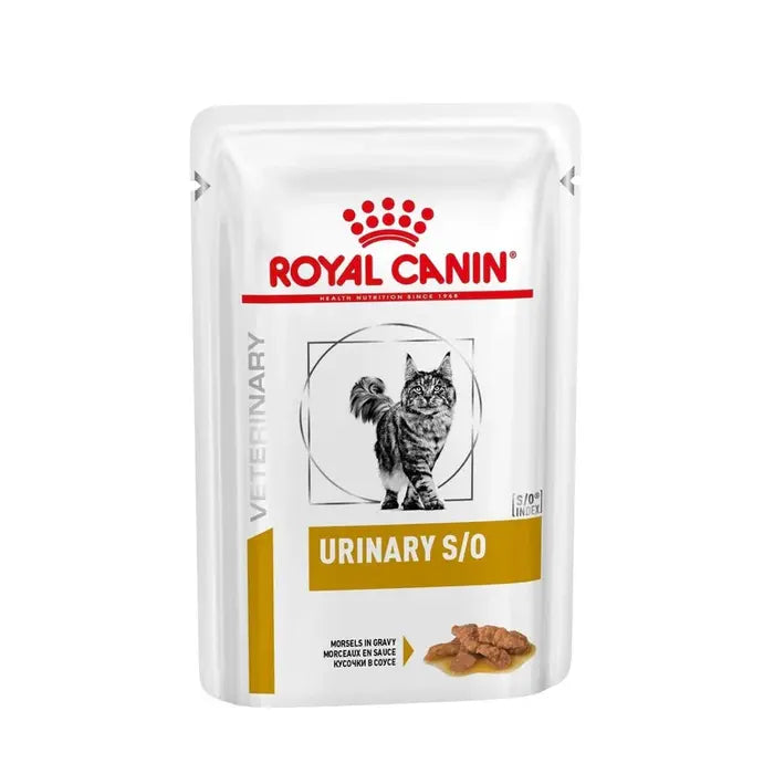 royal urinary s/o wet food for cat in gravy (85gr-pouch)