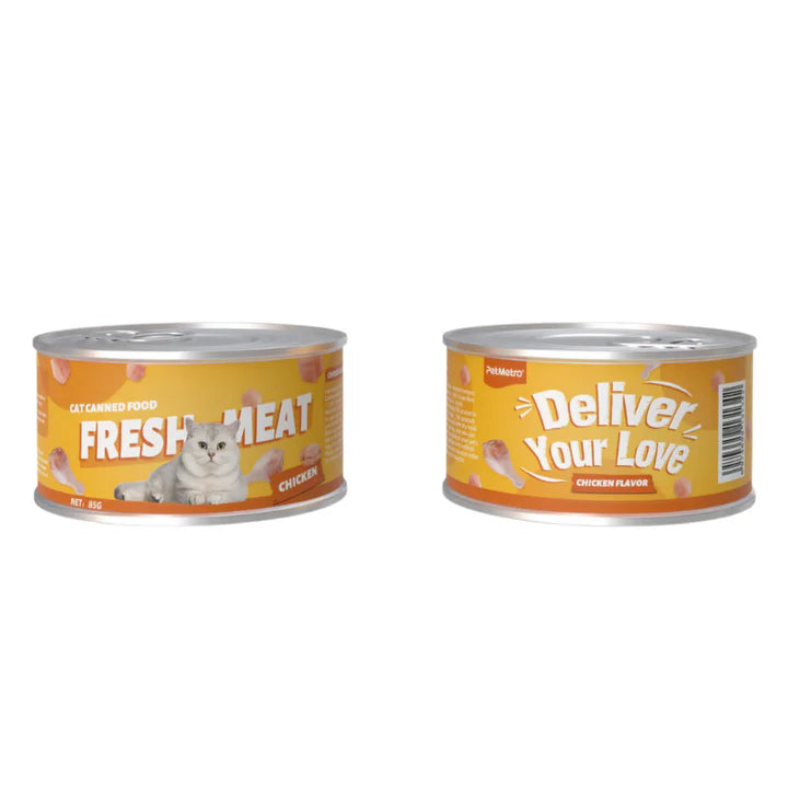 Petmetro Chicken Cat Wet Food Canned 85G