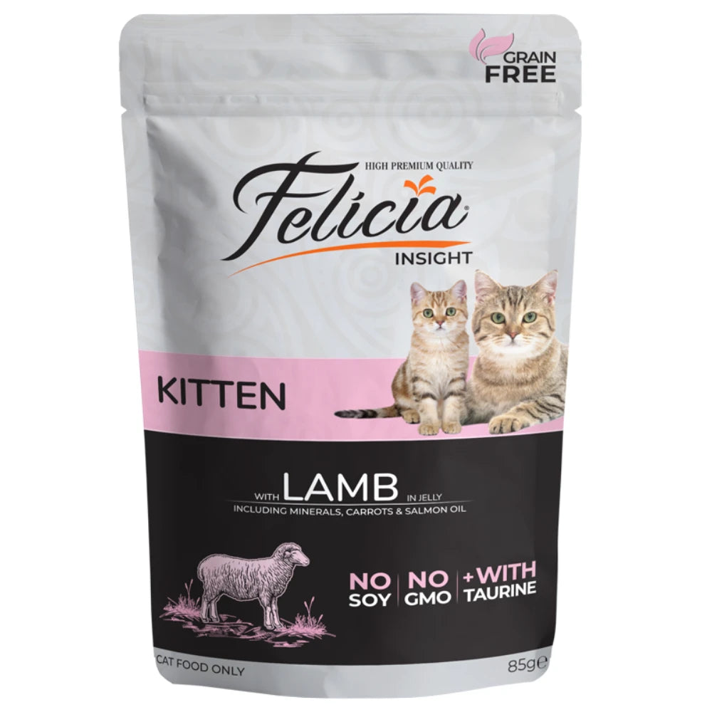 Felicia For Kittens With Lamb In Jelly 85gr
