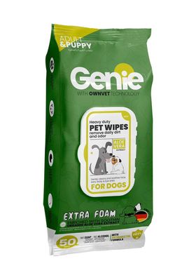 Genie Wipes For Dogs - 50 Wipes