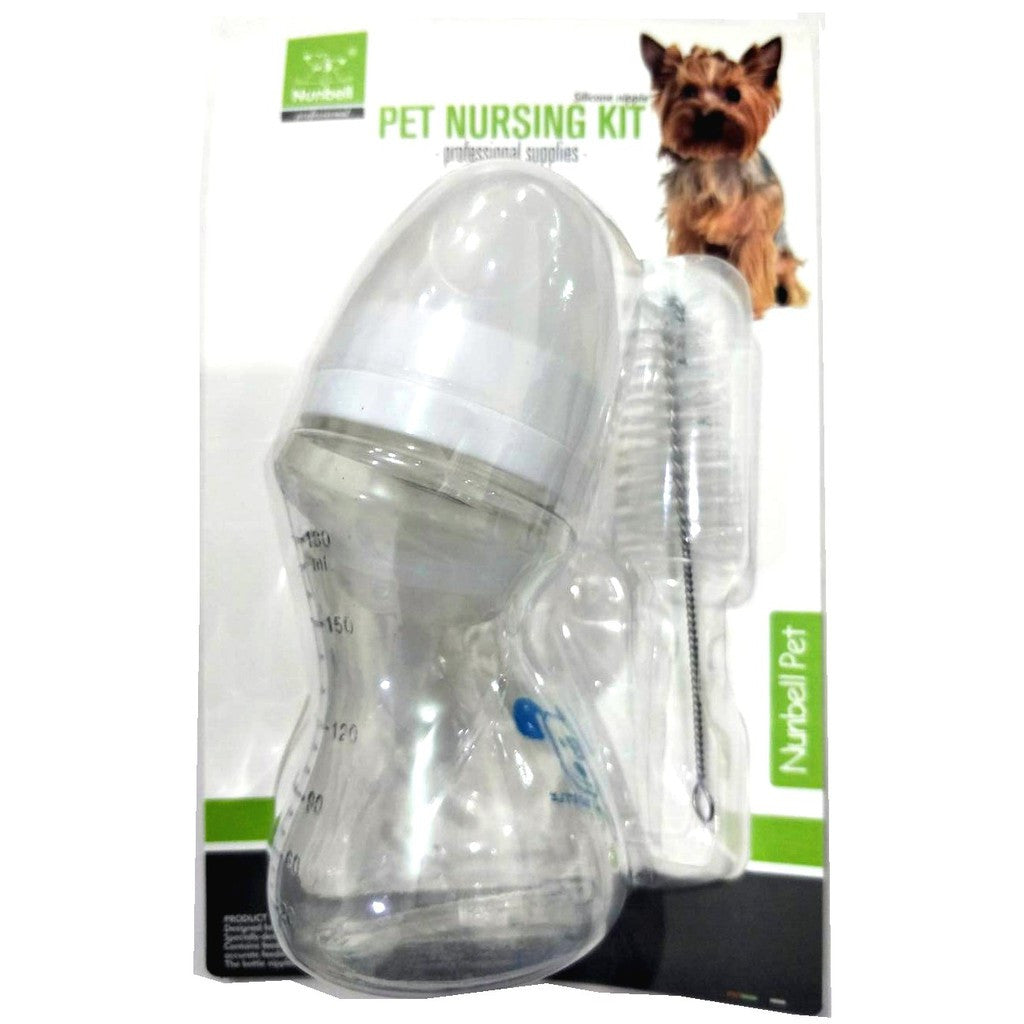 Nunbell  Pet Nursing Bottle with Cleaning Brush – non toxic