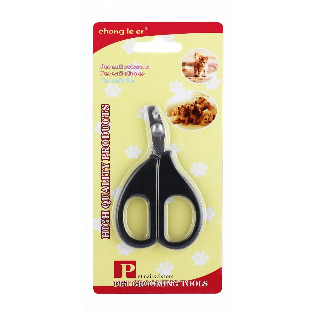 Chong Le Er Small Black Pet Nail Scissors