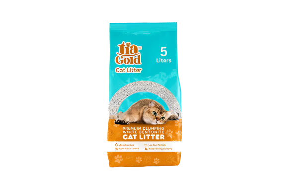 Tia Gold cat litter scent 5 L
