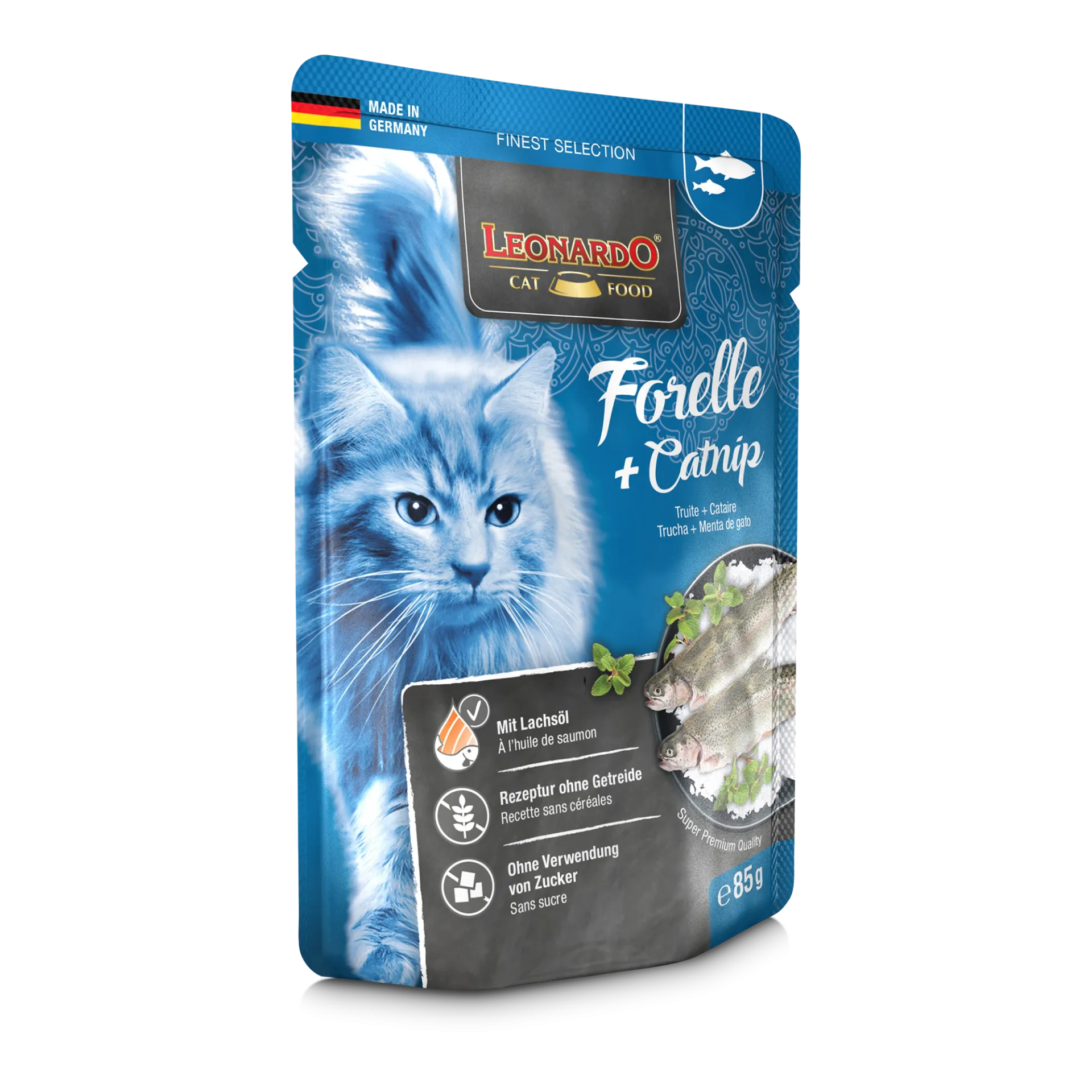 Leonardo Finest Selection Trout + Catnip (85g)