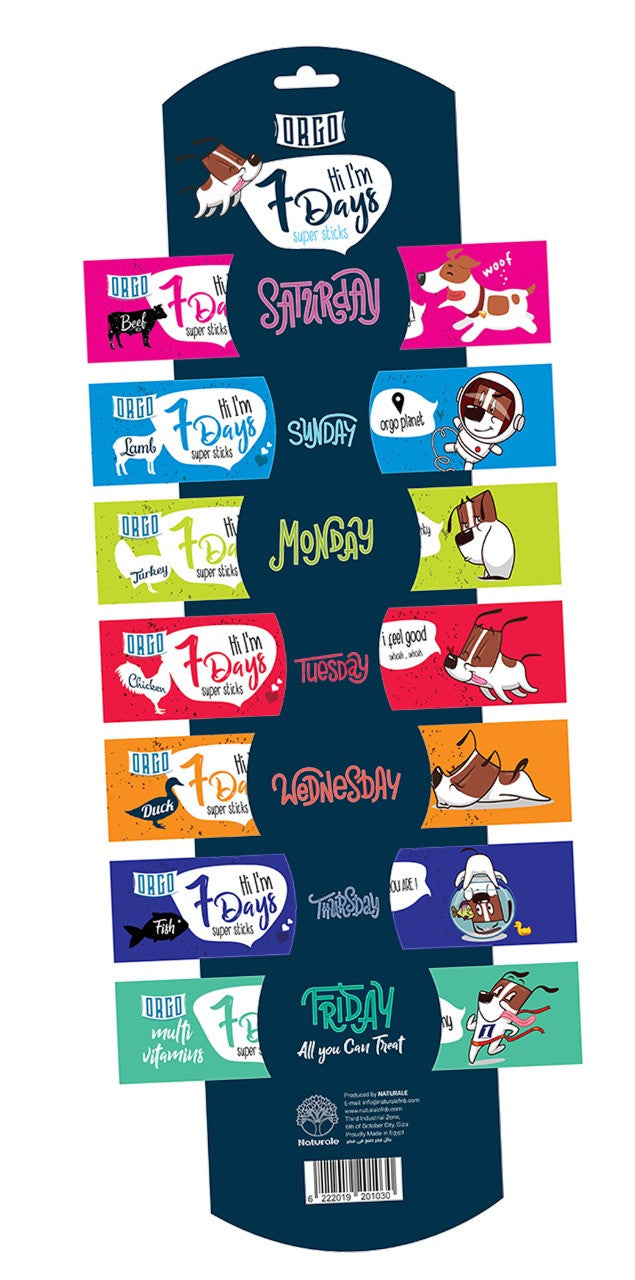 Orgo dogs 7 Days Treats