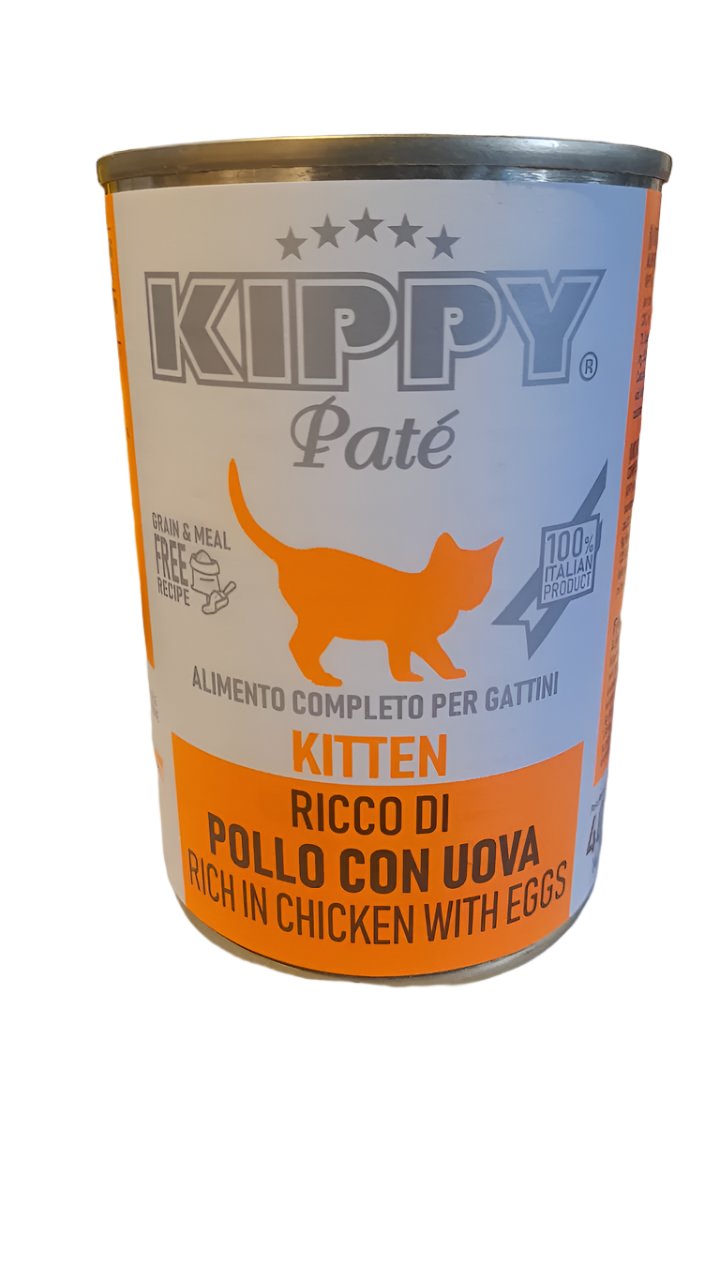KIPPY Pate CHICKEN With EGGS for Kitten Cats 400gm