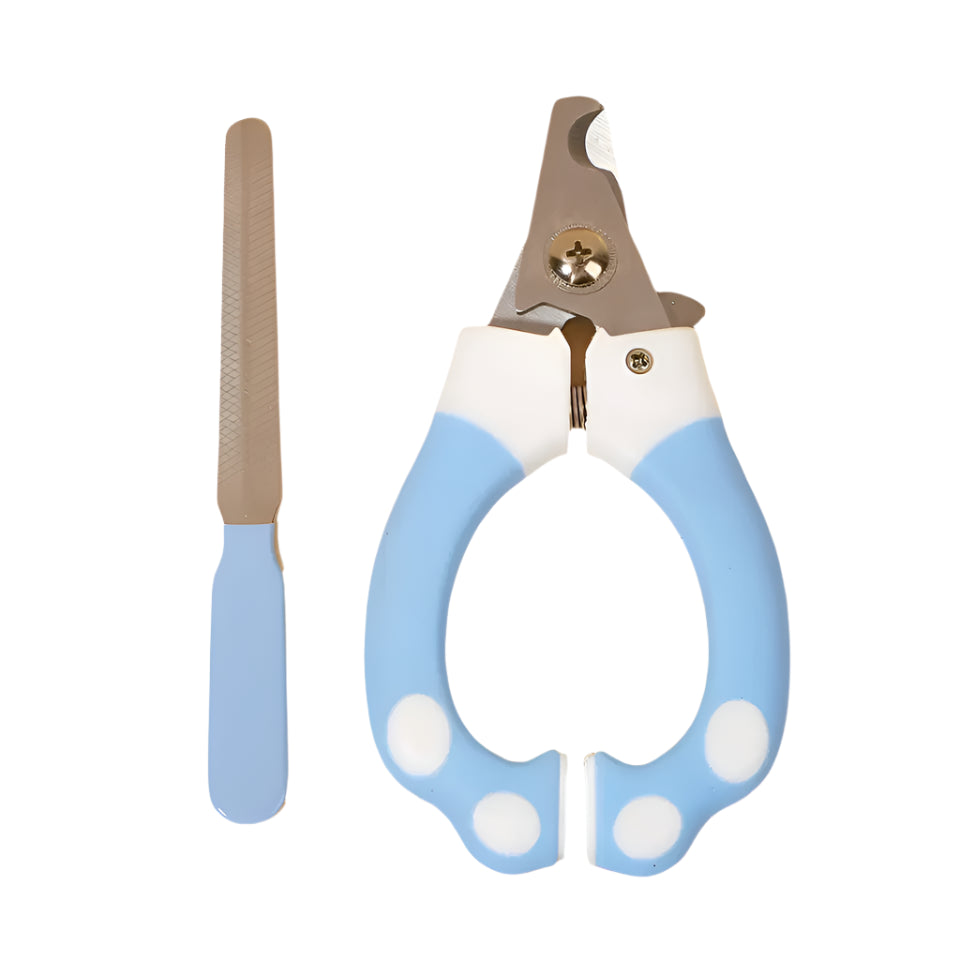 Professional Pet Nail Clipper Scissors With Rasp Knife