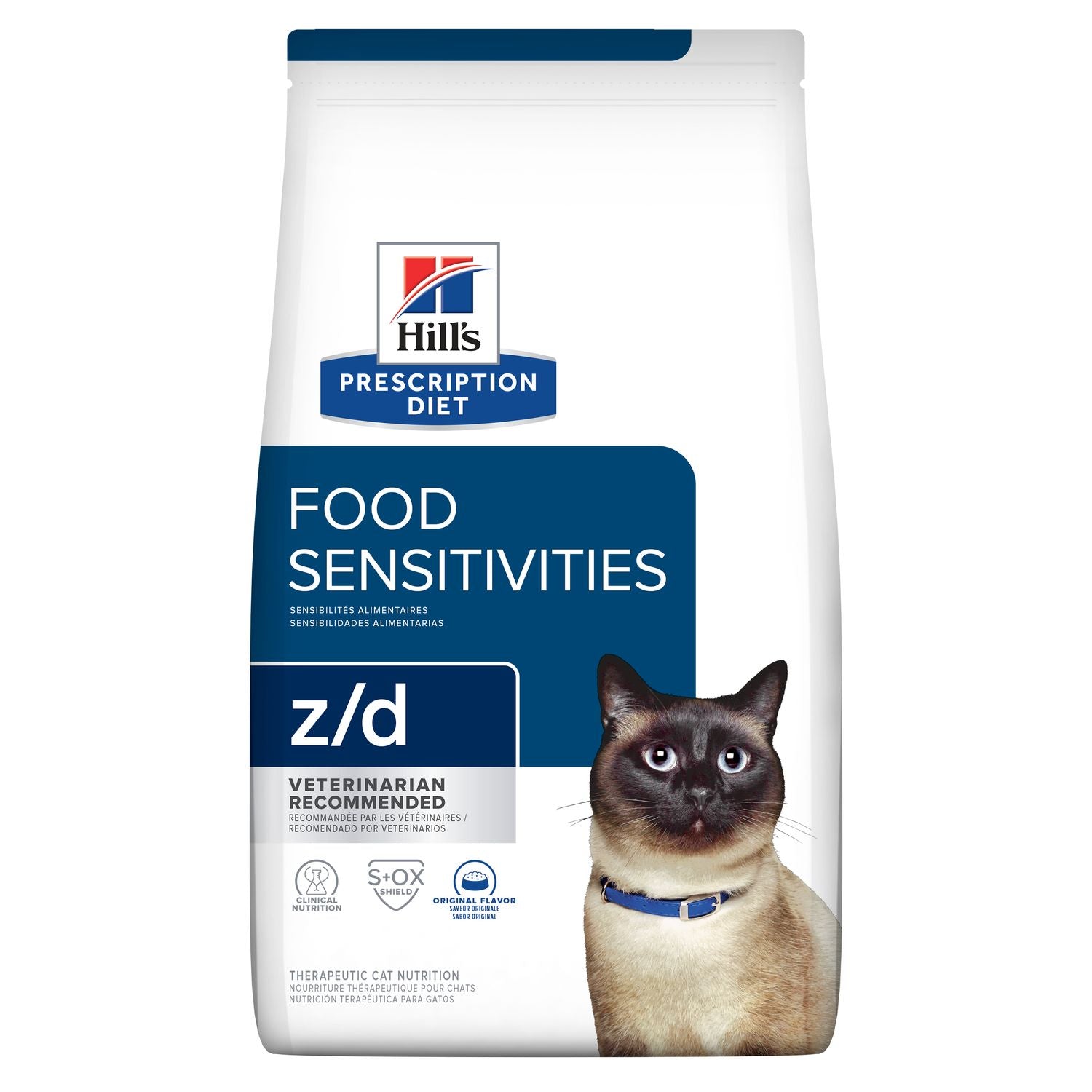 Hill's Food Sensitivities z/d Dry Cat Food Original (1.5kg/3kg)