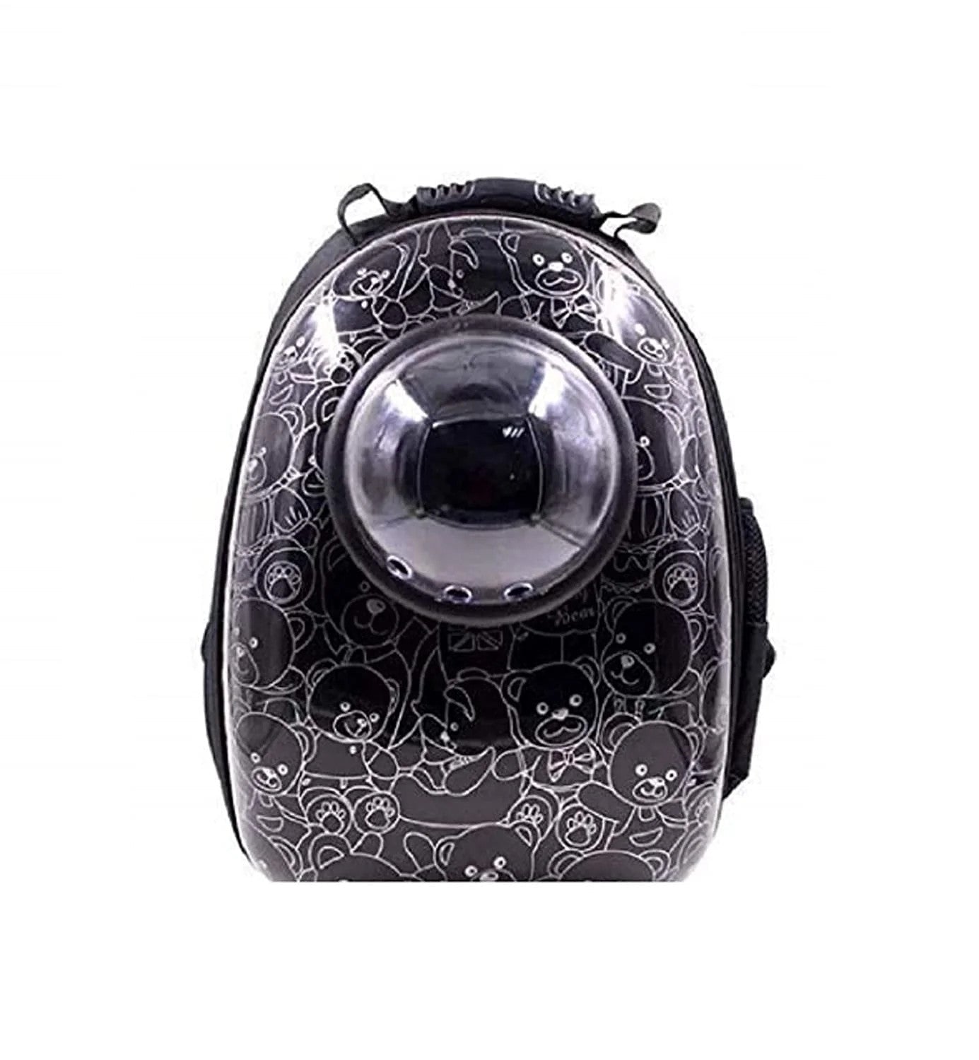 Cat Bubble Waterproof Backpack- BLACK BEAR